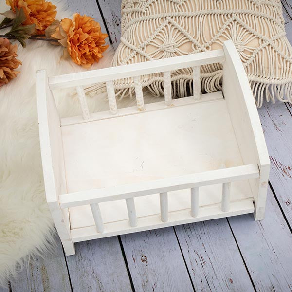 RTS Fox Retro Wood Crib Newborn Baby Photo Studio Props